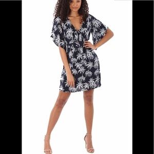 Boho Soul PINK Palm Dress New size Small